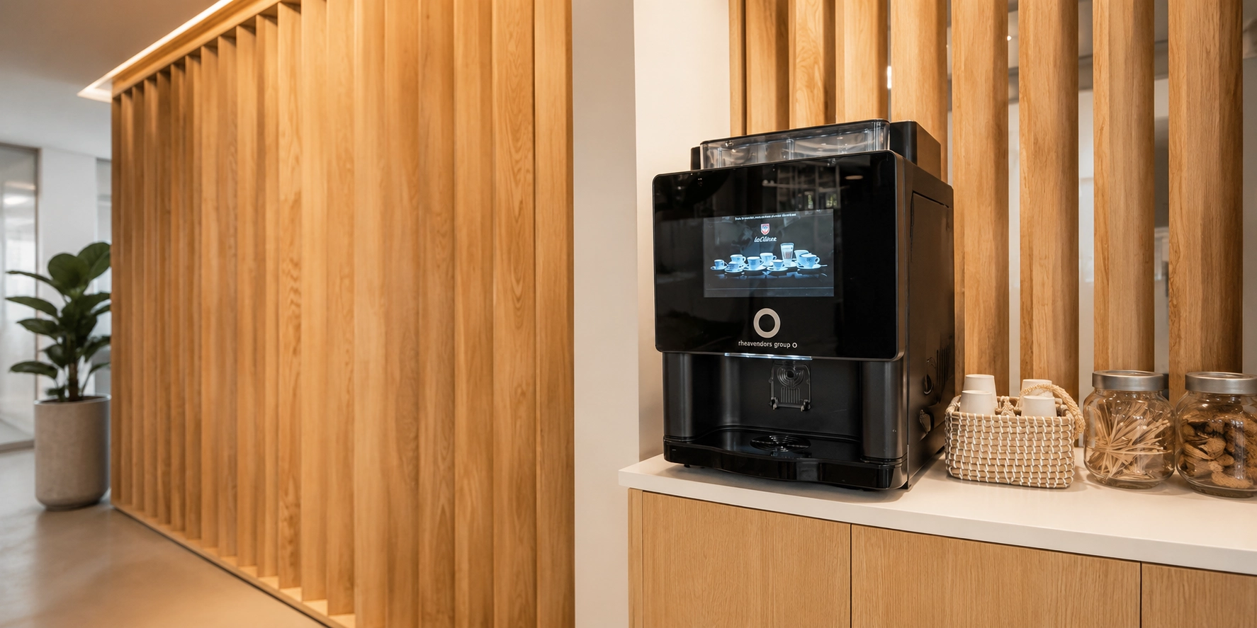Servicio de café para hospitales, laboratorios y salas de espera